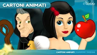 Biancaneve e i Sette Nani Cartone Animati | Storie per Bambini