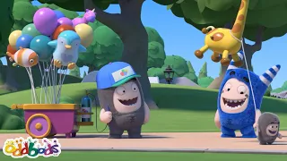 Balloon Party at the Park | OddBods | Science Cartoons For Kids | Moonbug Kids - Our Green Earth