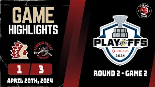 Official BCHL Highlights | AV vs. Chilliwack - April 20th, 2024