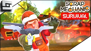 Scrap Mechanic Survival Is Here! First Look Let's Play! E1
