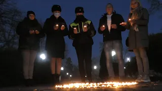 Акция, посвященная всемирному дню памяти жертв ДТП. г. Павловск Воронежской обл