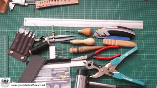 #4 Basic Leather Work Tools - Leather Work For Beginners