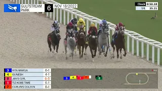 Gulfstream Park Carrera 6 - 18 de Noviembre 2022