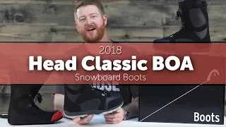 2018 Head Classic BOA Snowboard Boots