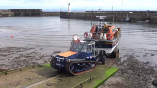 Anstruther lifeboat launch