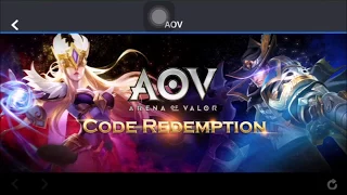 Garena Arena Of Valor Gift Code