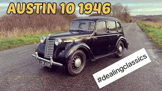 AUSTIN 10 1946 #austin #austinten #dealingclassics #reillyclassiccars