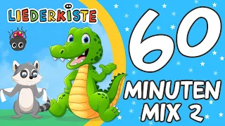 KINDERLIEDER-MIX: 60 MINUTEN Vol 2 - 20 unserer beliebtesten Kinderlieder in einem Mix.