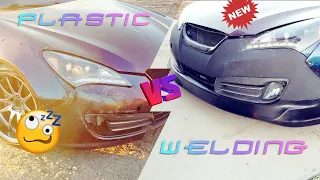 How to plastic weld a bumper