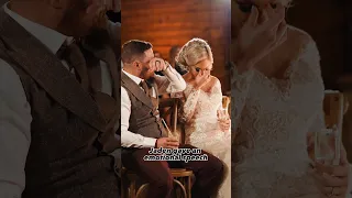 Groom Breaks Down When He Sees Photos Of Him and His Son #wedding #vows #love