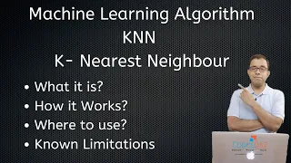 KNN - The K Nearest Neighbour Machine Learning Algorithm - Python Scikit Learn tutorial