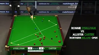 RONNIE O'SULLIVAN VS ALI CARTER | FINAL FRAME NORTHERN IRELAND OPEN 2020