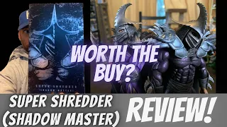 NECA TMNT Shadow Master Super SHREDDER - REVIEW!! Plus bonus Chef Boyardee review