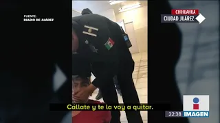 Suspenden a policías que aparecen torturando a un presunto delincuente | Noticias con C