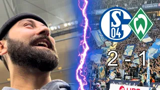 LAST-MINUTE SIEG AUF SCHALKE - STADIONVLOG | SCHALKE VS BREMEN