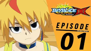 [Malay] BEYBLADE BURST QUADDRIVE 01 : The Dark Prince! And Destruction Belfyre!