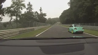 Audi SQ7 2018 POV half lap of Nürburgring