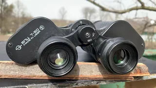 Монокуляр ЗОМЗ МП2 7х50 1979 monocular fernglas vintage tube