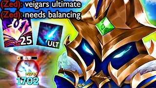 VEIGAR'S ULT (R) NEEDS TO BE BALANCED..