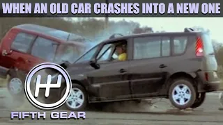 What happens when an old car crashes into a new one? | Fifth Gear Classic