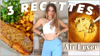 🍟 Je cuisine 3 RECETTES INCROYABLES à la FRITEUSE À AIR CHAUD (+ mon avis)