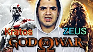 kratos vs zeus god of war 2 ending 4k 60fps  کریتوس در مقابل زئوس - قسمت پایانی