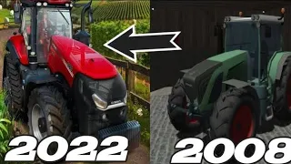 Evolution OF Farming Simulator 2008 - 2022