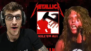 THEY LOOK SO DAMN YOUNG!!! | Metallica - "Hit the Lights" | REACTION