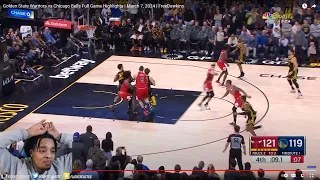 FlightReacts To BULLS at WARRIORS | FULL GAME HIGHLIGHTS | March 7, 2024!