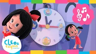 Hickory Dickory Dock - Canta con Cleo y Cuquin | Familia Telerin