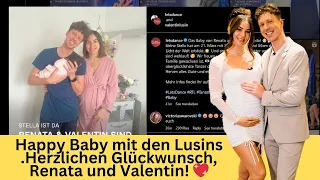 🤩😍😍Absolut wahr: Renata und Valentin Lusin sind Eltern geworden!