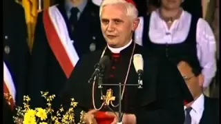 Papst Benedikt XVI    Kardinal Ratzinger   Abschied als Erzbischof von München und Freising 1982