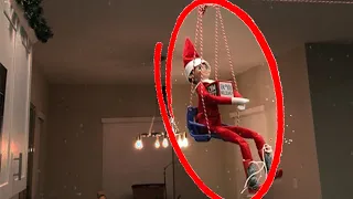 Elf On A Shelf SPOTTED MOVING & CAUGHT ON CAMERA!