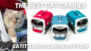 The Best Hard-sided Cat Carrier for Large Cats🐱 Catit Cabrio Cat Carrier Review