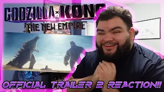 ITS GOING DOWN!! | Godzilla x Kong: The New Empire | Official Trailer 2 REACTION!!