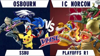 PLAYOFFS Round 1: Osbourn SSBU vs IC Norcom 4/8/2024