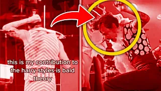 Harry Styles Addresses Theory That He's SECRETLY Bald #shorts