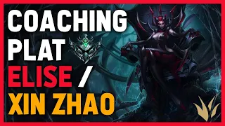 WHEN TO FARM AND WHEN TO GANK (COACHING PLAT ELISE)