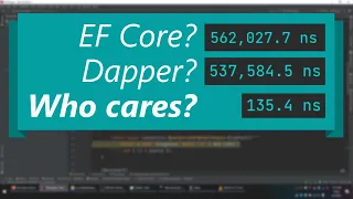 EF Core vs Dapper Debate? Waste of Time! Get 5000x Speed With Caching!