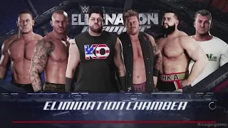 WWE 2K18 Elimination Chamber Gameplay
