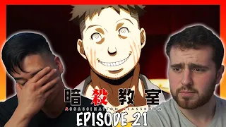 WHY IS THIS GUY BACK! || Assassination Classroom Season 1 Episode 21 REACTION!