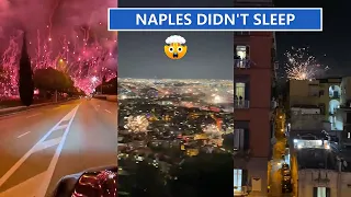 🔥Crazy Celebration! Naples Didn't Sleep Last Night after Winning Serie A Title!