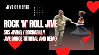 50s Jiving / Rockabilly Jive Dance  Tutorial and Demo #RocknRollDance #RocknRollJive #Dance