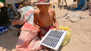 No tengo Luz vivo triste, pero me Regalan Panel Solar me siento Alegre - Tío Adrián