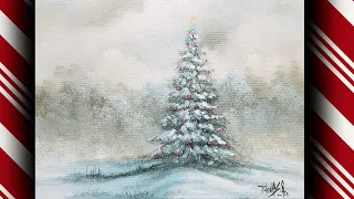 O' Christmas Tree (Painting With Magic SE:9 EP:4 Christmas Special) Landscape Painting