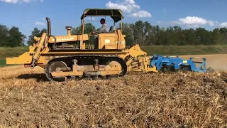 Fiat Allis 10c e Ripper. Prova sollevatore idraulico.