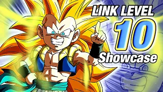 THE GRIM REAPER OF JUSTICE! 55% EZA PHY SS3 Gotenks With Lvl 10 links Showcase - Dokkan Battle