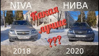 №5. Сравнение Chevrolet Niva 2018 и Лада Нива 2020. Тюнинг двигателя. Дворовый замер разгона до 100.