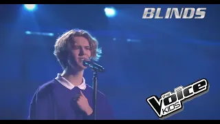 Simón sings (Read All About It Pt  III) by Emeli Sandé | The Voice Kids 2024 - Blind Auditions