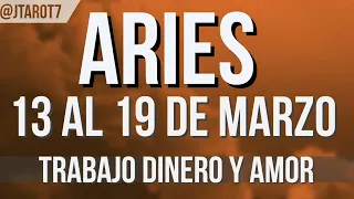 ARIES HORÓSCOPO SEMANAL DEL 13 AL 19 DE MARZO 2023 | J.Tarot